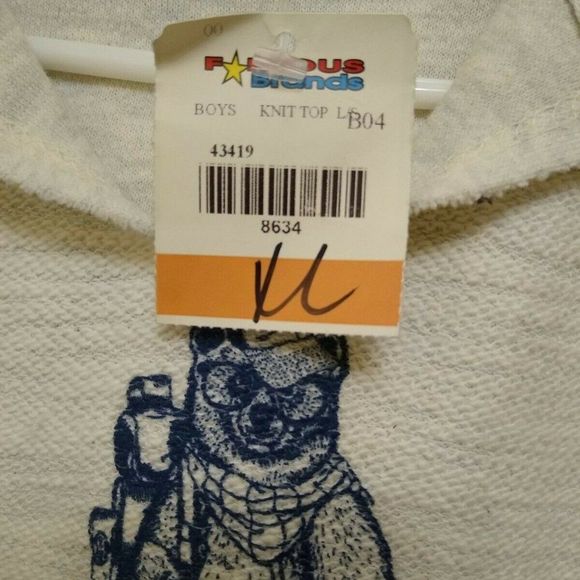 FAMOUS Branch  Sport  Knit Top Gray Hoody Sweatshirt Size XL - Picture 7 of 11